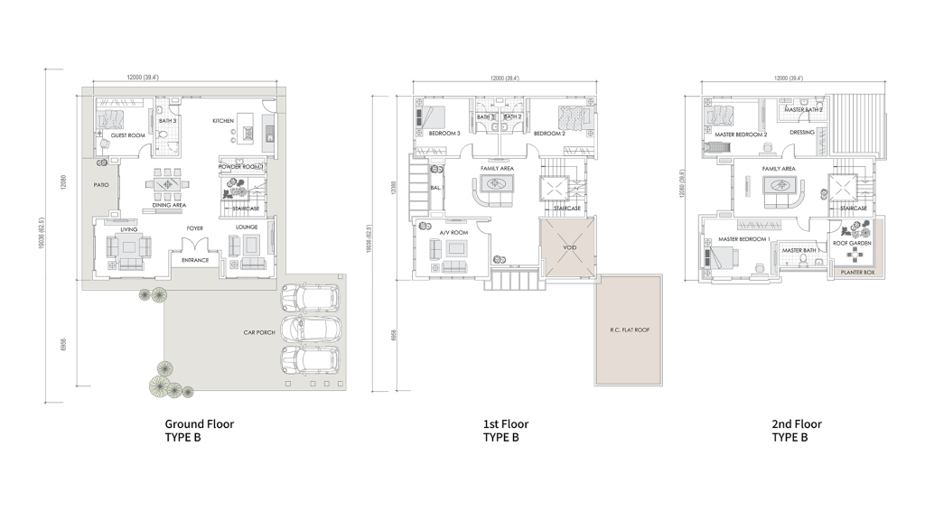 5. Floor Plan_Roof Eden Villa-01